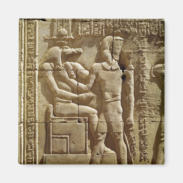 Imán Socorro a Sobek y Ptolemy VI Philometor (Frente)