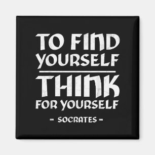 Imán Sócrates Self Awareness Stoicism Cita Philo griego