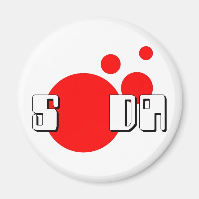 Imán SODA japonés (Frente)