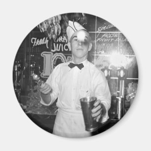 Imán Soda Jerk, años 30
