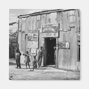 Imán Soda Shack, años 40