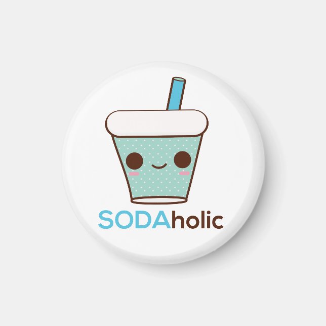 Imán SODAholic (Frente)