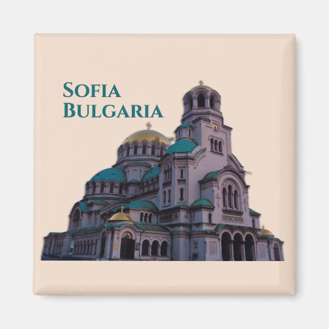 Imán Sofía Bulgaria: Catedral de Alexander Nevsky (Frente)