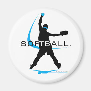 Imán Softball - jarra