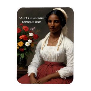 Imán Sojourner Verdad No soy una mujer arte original