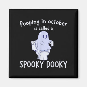 Imán Soky Dookie Funny Ong En Octubre Fantasma Hallowee