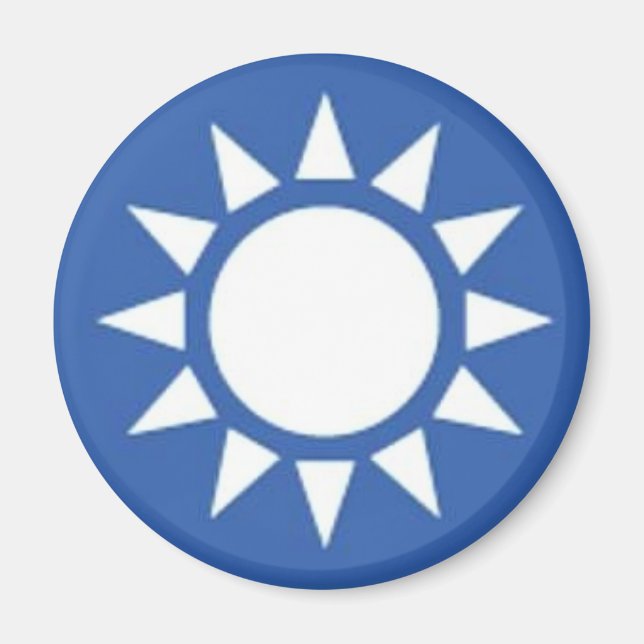 Imán Sol Blanco (Frente)