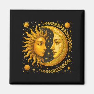 Imán Sol Celestial Y Luna