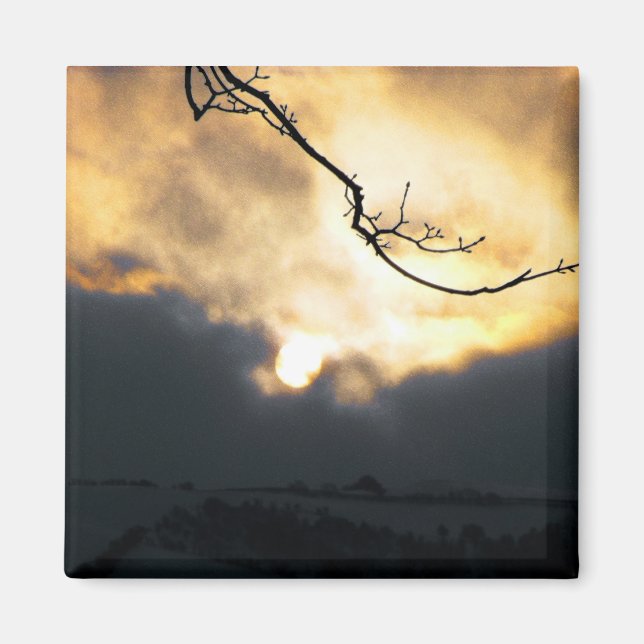 Imán Sol de invierno (Frente)