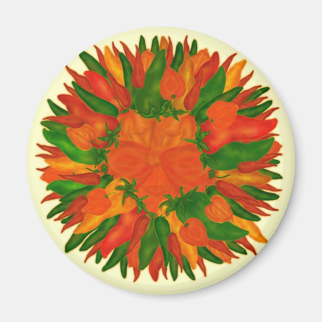 Imán Sol de Pepper (Frente)