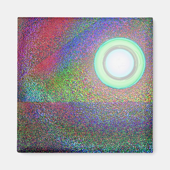 Imán Sol desértico (Frente)