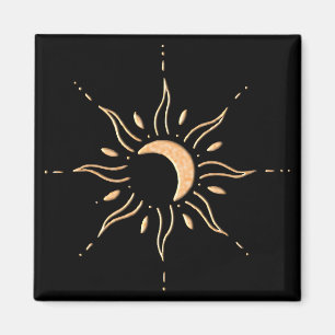 Imán Sol Dorado