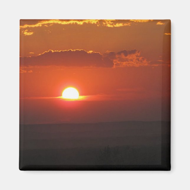 Imán Sol en las nubes (Frente)