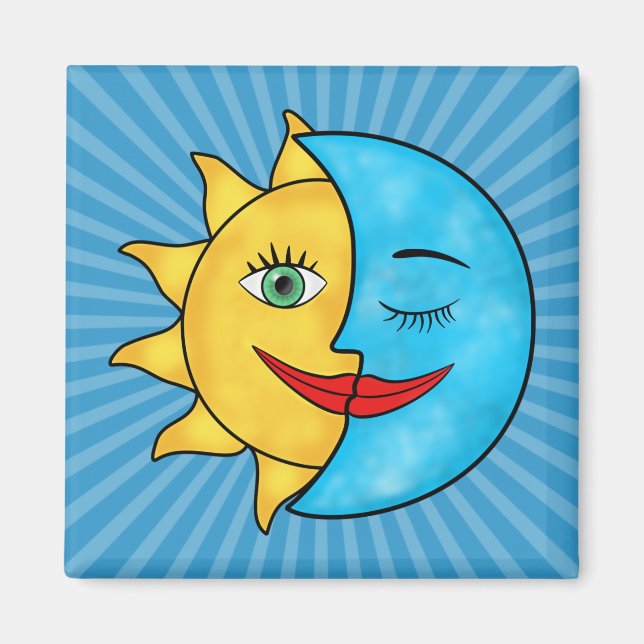 Imán Sol Luna (Frente)