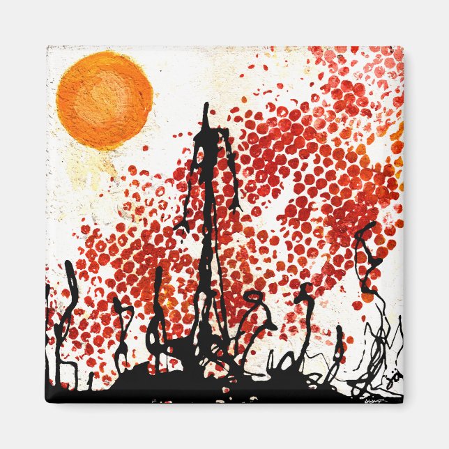 Imán Sol Man Magnet (Frente)