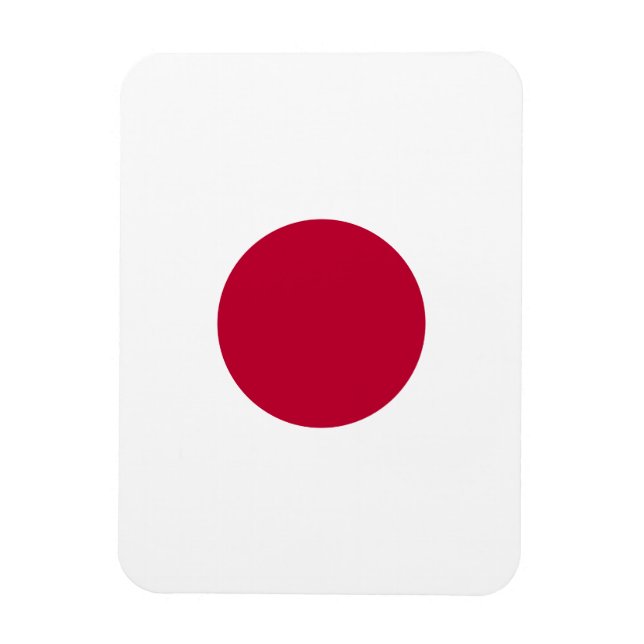 Imán Sol Rojo Japón (Vertical)