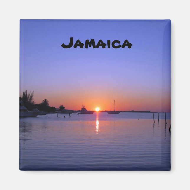 IMÁN SOL SOBRE JAMAICA (Frente)