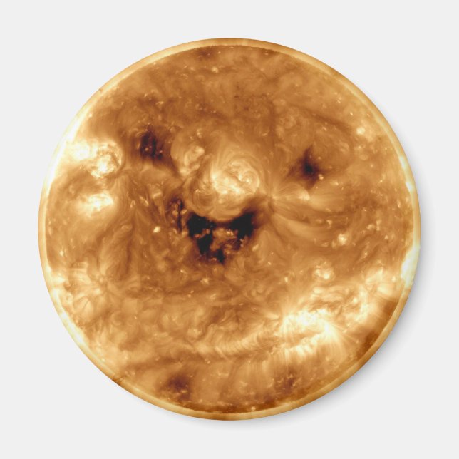 Imán Sol sonriente del Observatorio Solar de la NASA (Frente)