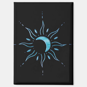 Imán Sol Turquesa 