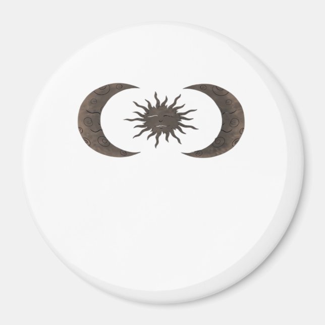 Imán Sol Y Luna De Whimsigoth (Frente)