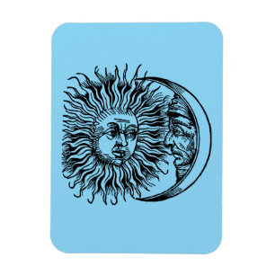 Imán Sol y luna medievales