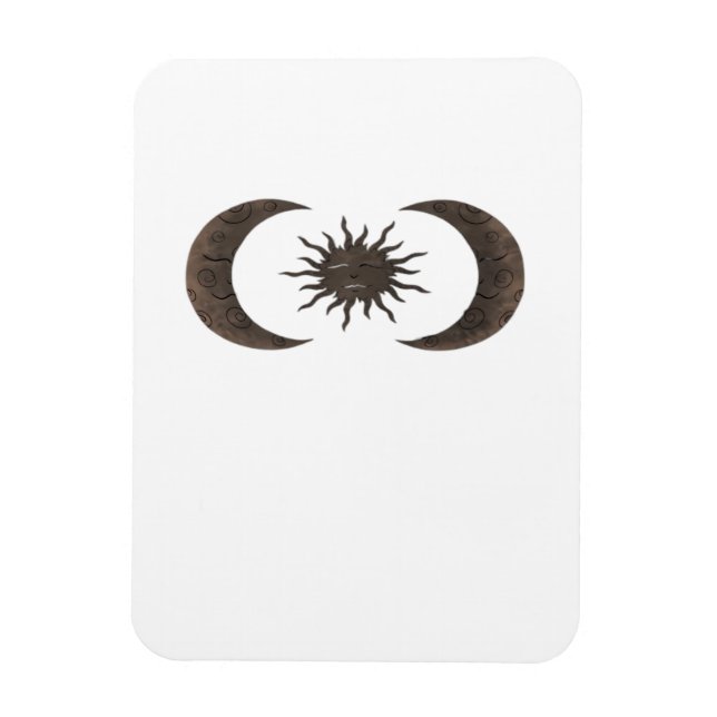 Imán Sol y Lunas Whimsigoth (Vertical)