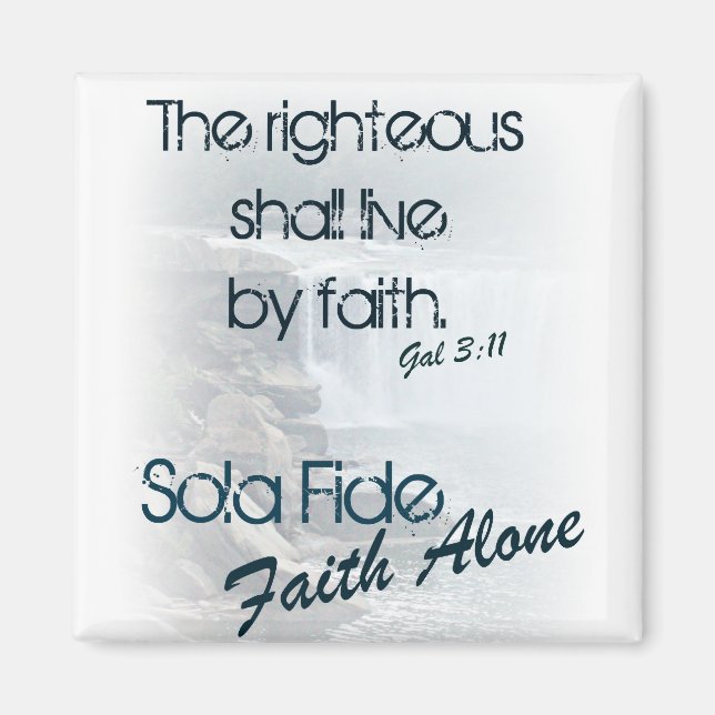 Imán Sola Fide/ Faione sola (Frente)