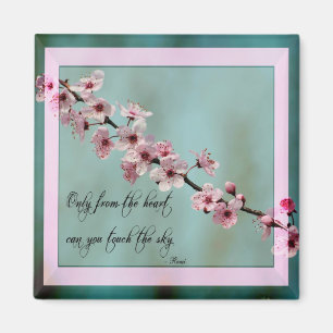 Imán Solamente del corazón floral