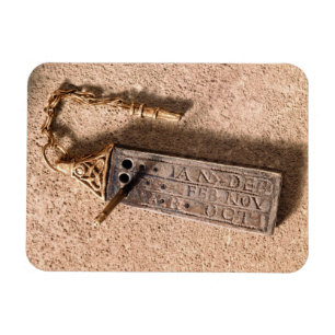 Imán Solar portátil, plata y oro, siglo X (d)