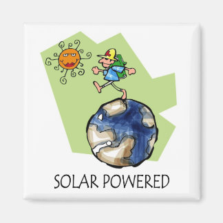imán Solar Powered