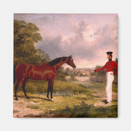 Imán Soldado con el caballo de un oficial