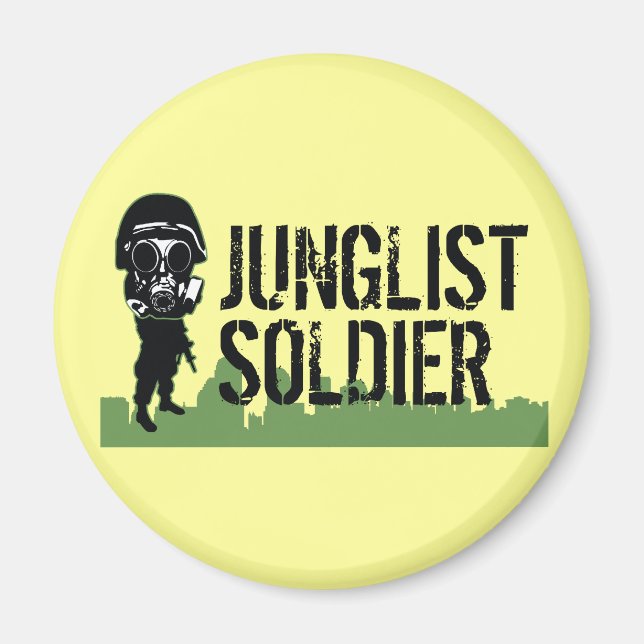 Imán Soldado lista de adictos (Frente)
