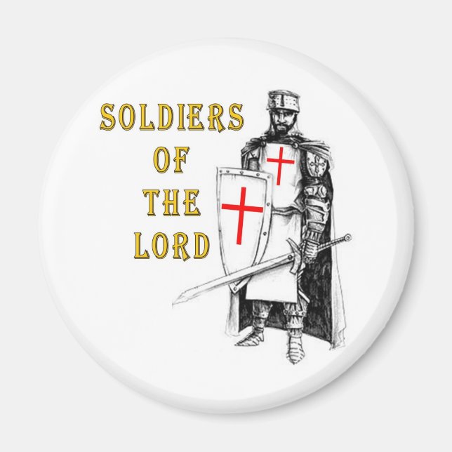 IMÁN SOLDADOS DEL SEÑOR (Frente)