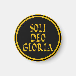Imán Soli Deo Gloria Magnet