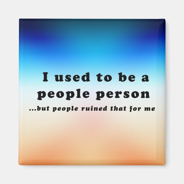 Imán Solía ser una persona... (Frente)