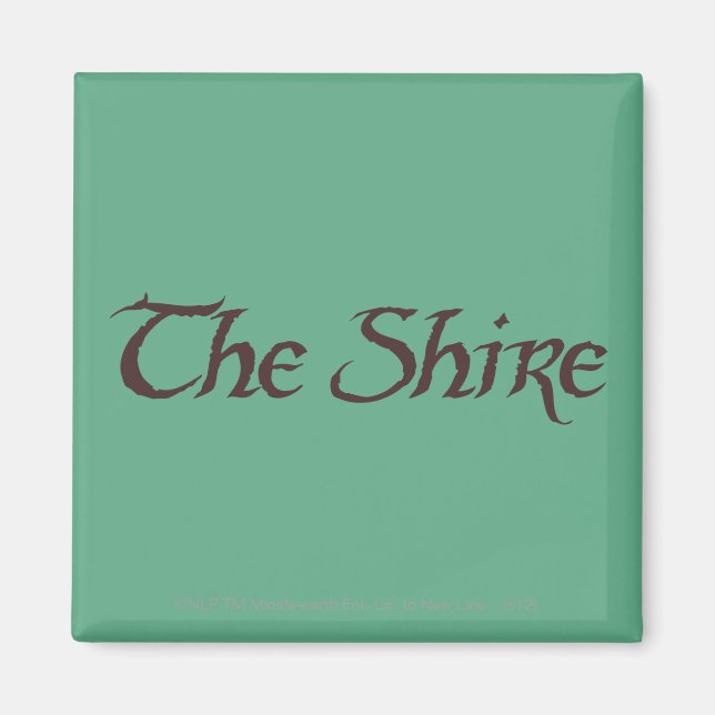 Imán Sólido del nombre SHIRE™ (Frente)