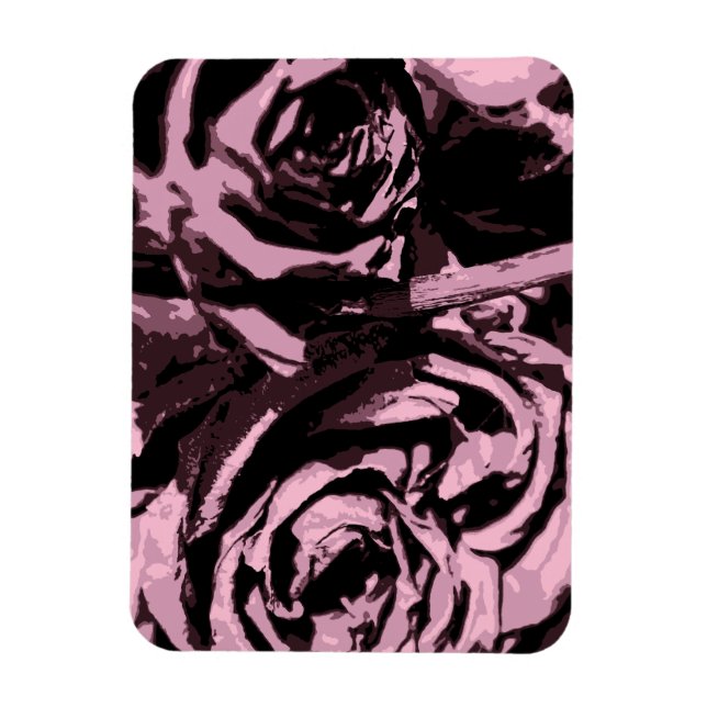 Imán Sólo algunas rosas (Vertical)