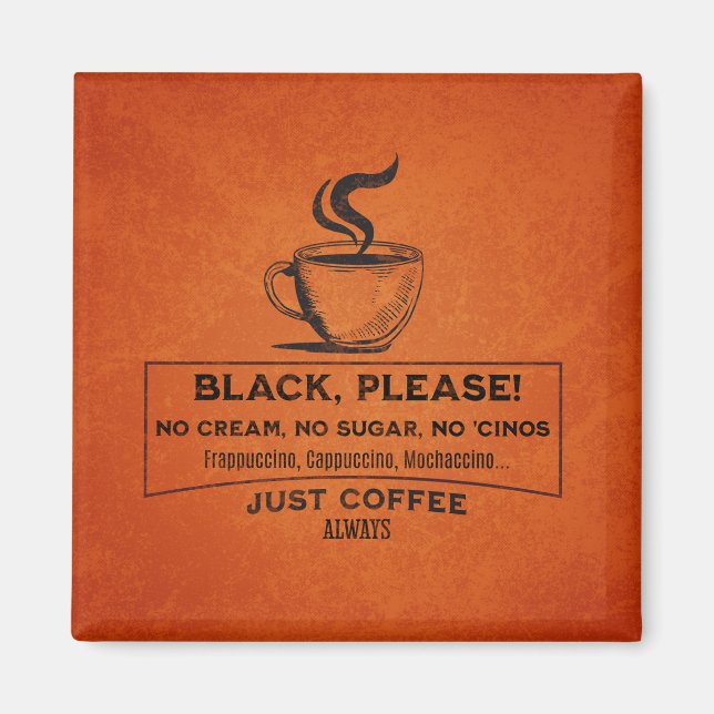 Imán Solo café (Frente)