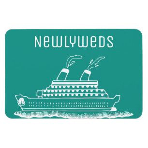 Imán Solo casada con recién casados Boda de la puerta d