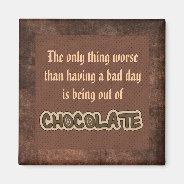 Imán Sólo cosa peor (Frente)