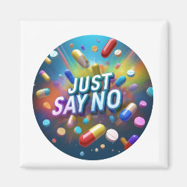 Imán Solo di no a las drogas