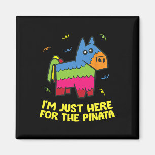 Imán Sólo estoy aquí por la Pinata
