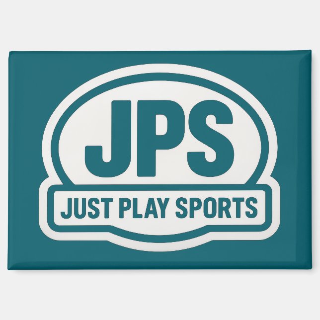 Imán Solo Juega Deportes  (Anverso)