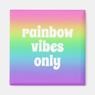Imán Sólo las vibraciones arcoiris