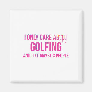 Imán Solo me importa el humor del golf