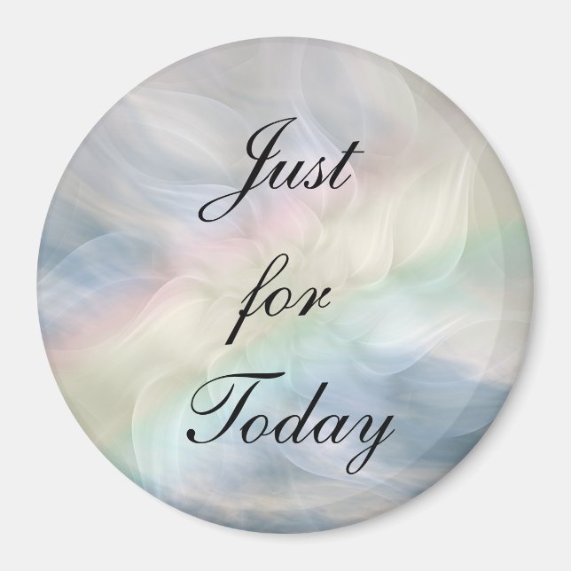 Imán Sólo por hoy... (Frente)