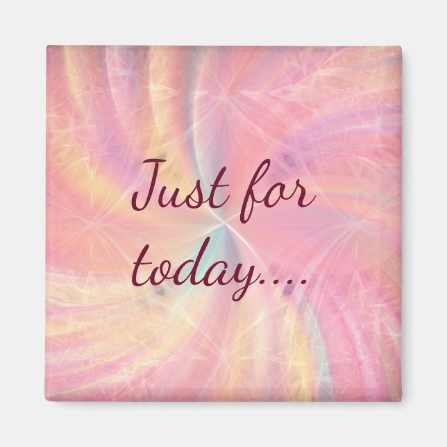 Imán Sólo por hoy... (Frente)