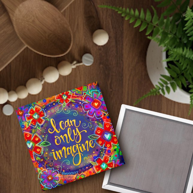 Imán "Solo Puedo Imaginar"Imán Inespiritual (Subido por el creador)