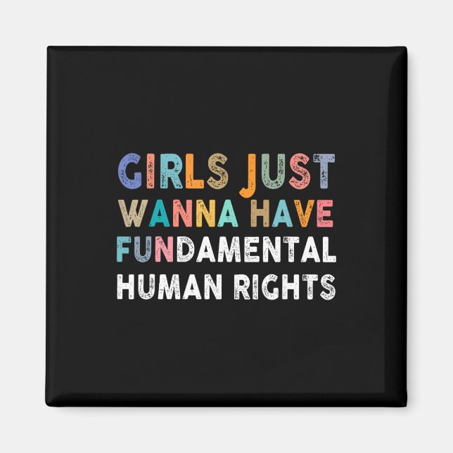 Imán Sólo quiero tener feministas fundamentales de dere (Frente)