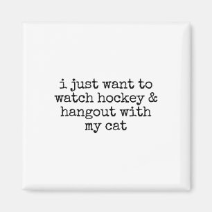 Imán Sólo Quiero Ver Hockey Y Pasar El Rato Con Mi G